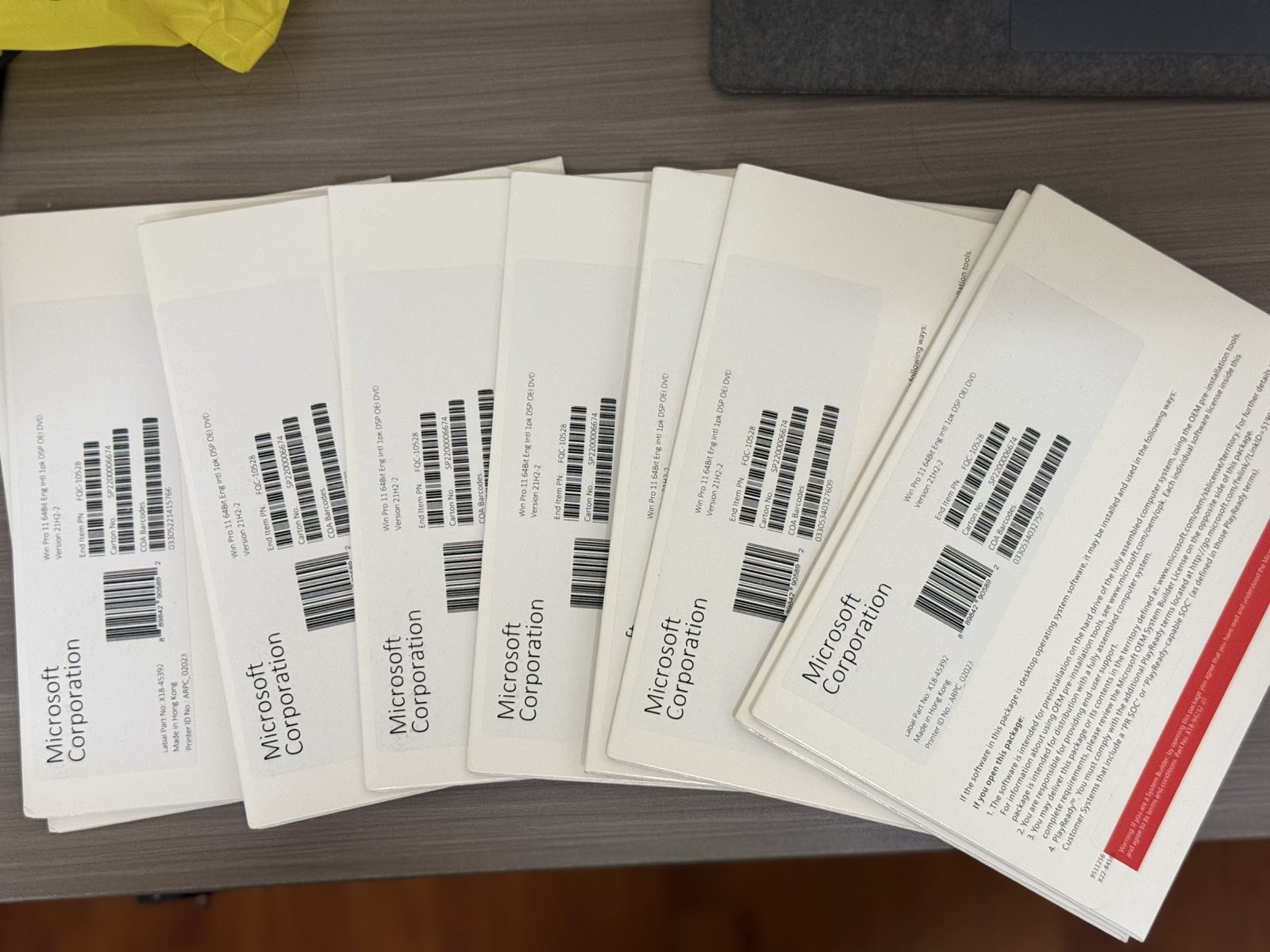 Microsoft License 5